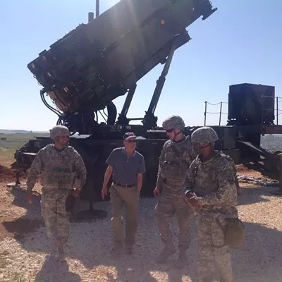 Image: After Visiting Syrian Border, Welch Says U.S. Should Steer Clear of the Conflict