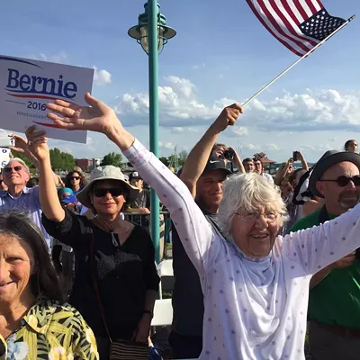 Image: Bernie Sanders' Campaign Kickoff