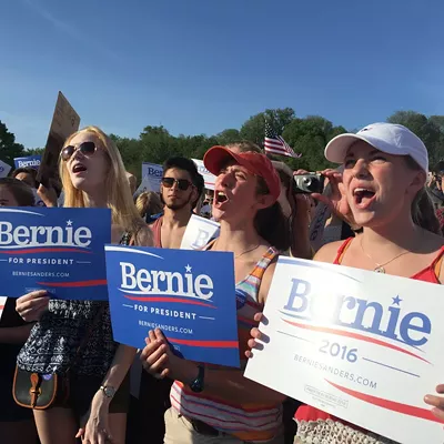 Image: Bernie Sanders' Campaign Kickoff