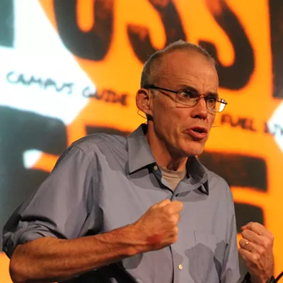 Image: McKibben Calls Shumlin's Divestment Dance 'Sad,' Slippery