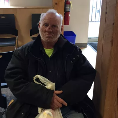 Image: Burlington Bus Strike Strands Man With Broken Nose