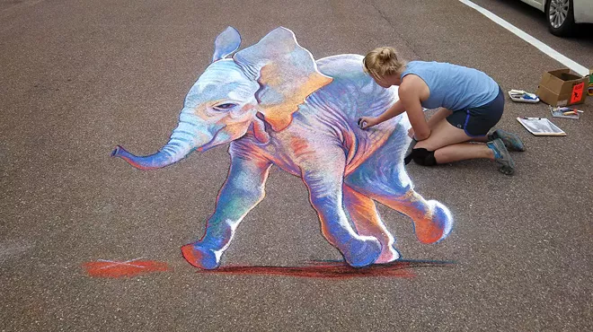 Image: Chalk & Chowder Festival