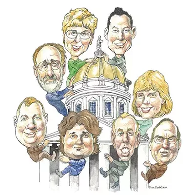 Image: House Seats Go to O'Sullivan, Wright, Cole, Bissonnette, Gonzalez