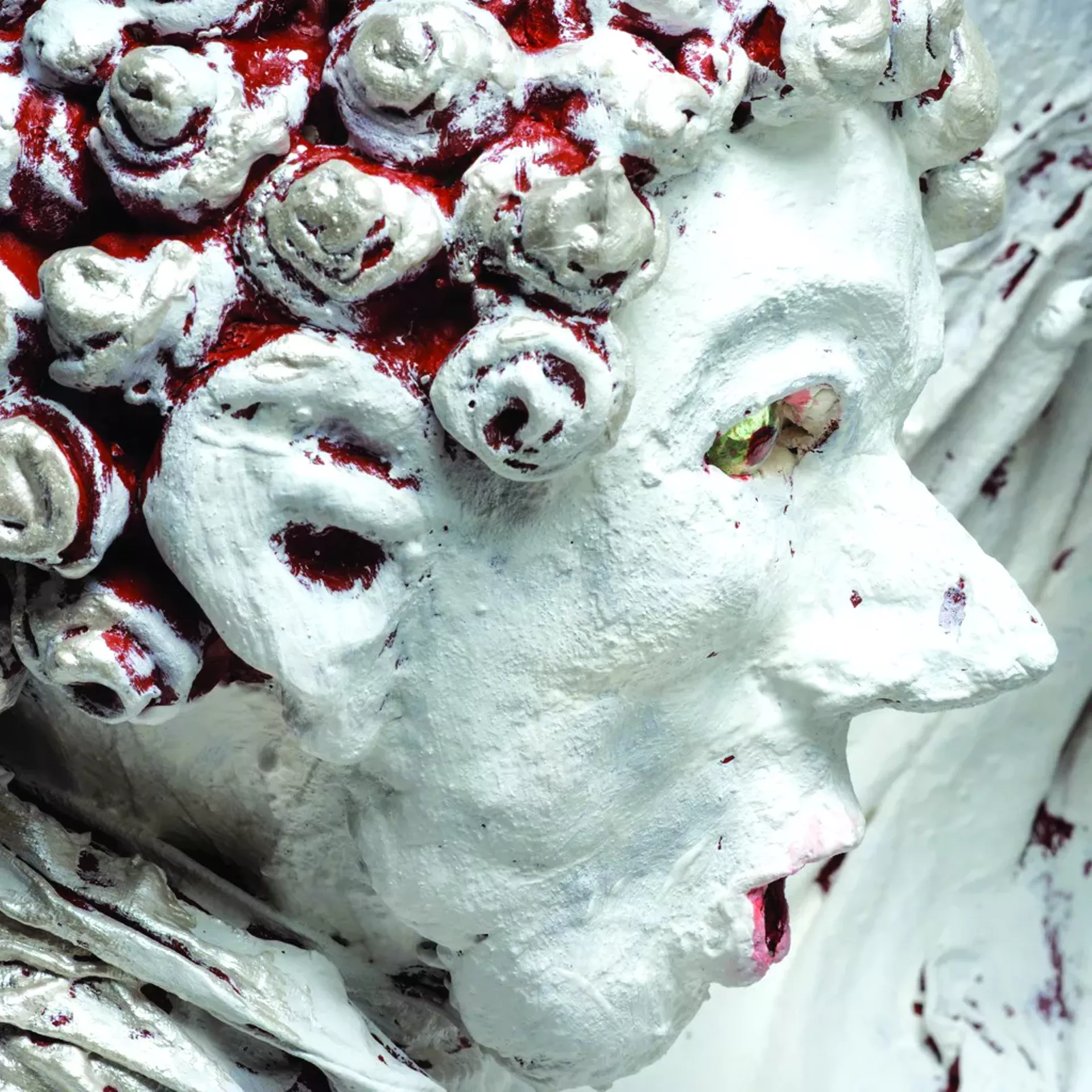 Detail of a work by Fran Bull