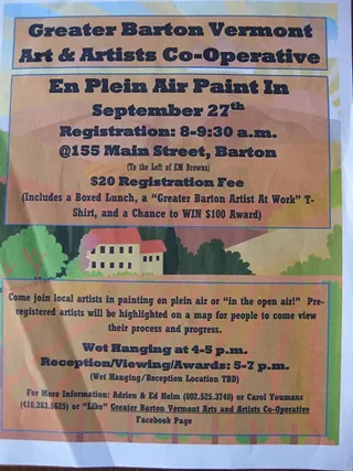 Image: En Plein Air "Paint In": Call to Artists