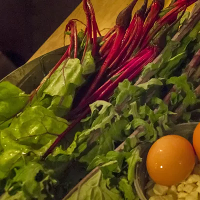Image: Farmers Market Kitchen: Beet Green Phyllo Pie