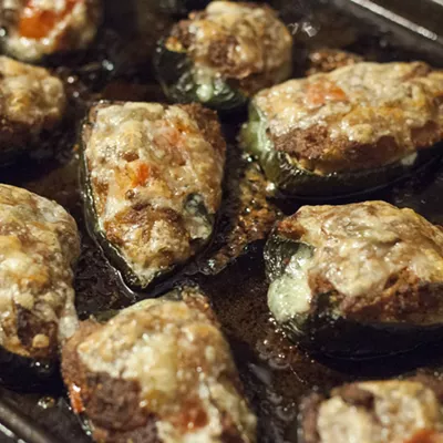 Image: Farmers Market Kitchen: Chorizo-Stuffed Poblanos