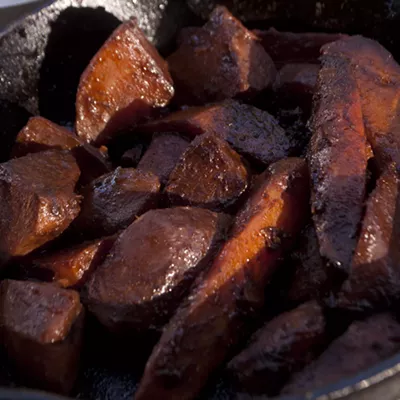 Image: Farmers Market Kitchen: Cocoa-Chile Beef or Roots