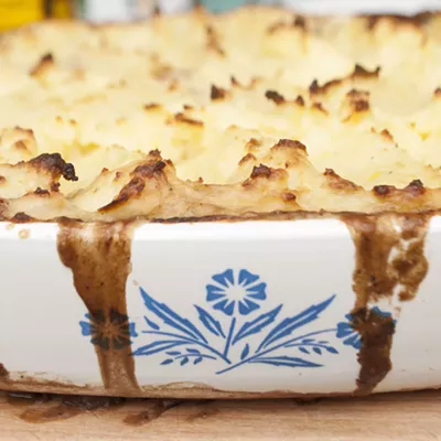 Image: Farmers Market Kitchen: Lamb and Stout Shepherd's Pie