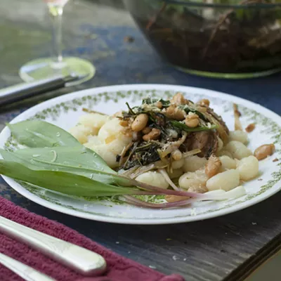 Image: Farmers Market Kitchen: Gnocchi With Ramp Pesto