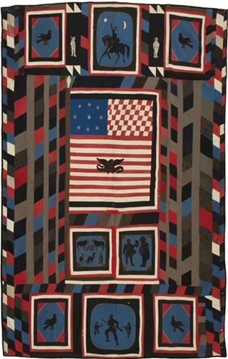Image: 'Homefront & Battlefield: Quilts and Context in the Civil War'