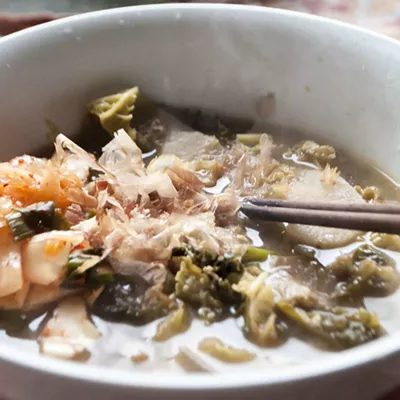 Image: Farmers Market Kitchen: Daikon Miso Noodle Bowl