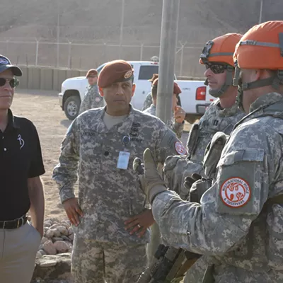 Image: On Trip to North Africa, Welch Monitors Diplomatic Security in Libya, Peace-Keeping in Egypt