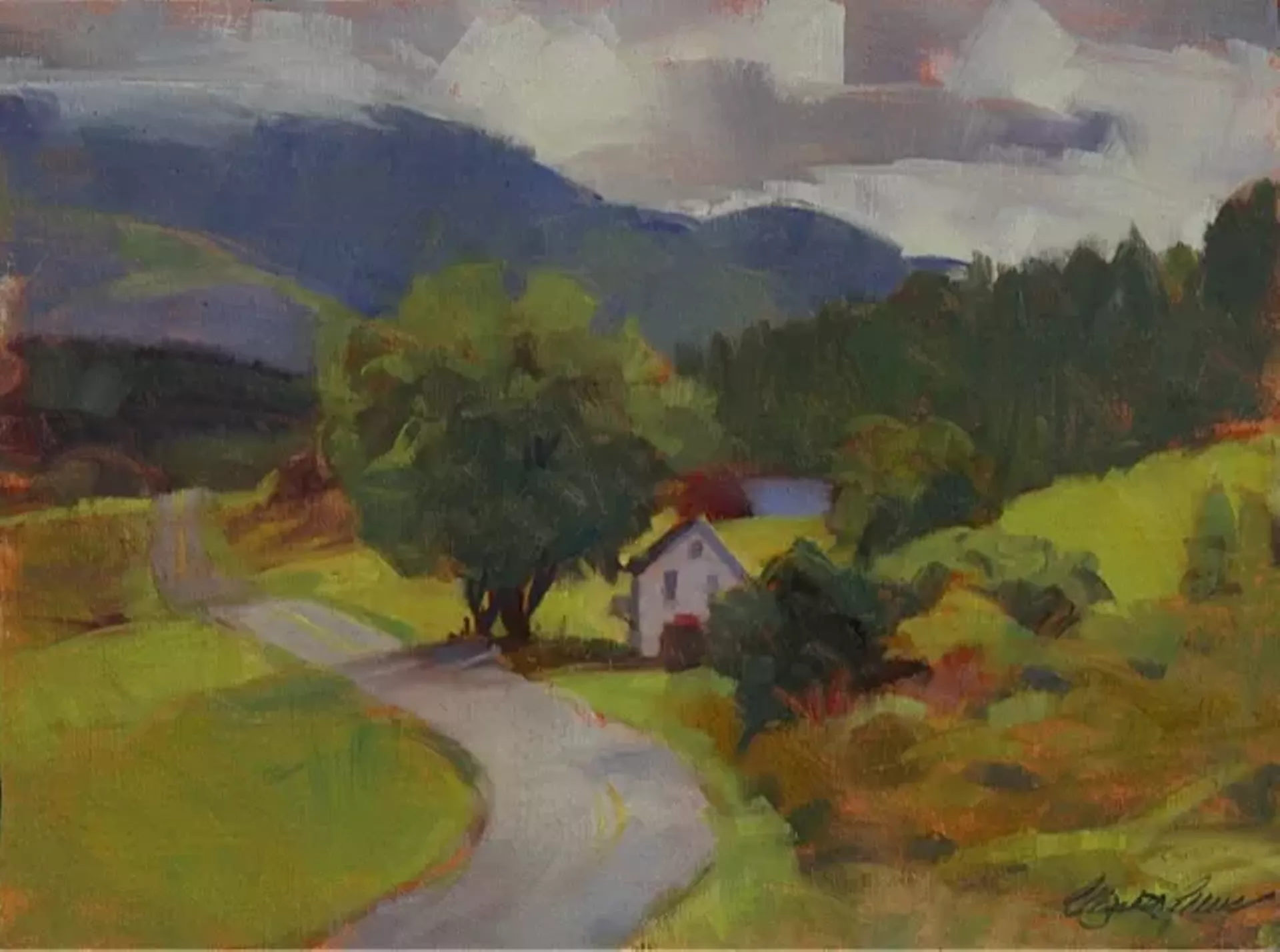 "Pleasant Valley Road" by Elizabeth Allen
