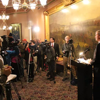 Image: Milne Calls on Legislature to Name Him Governor