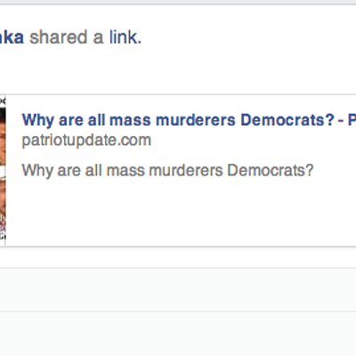 Image: Vermont Congressional Candidate Pulls Facebook Link After GOP Chairman Criticizes It