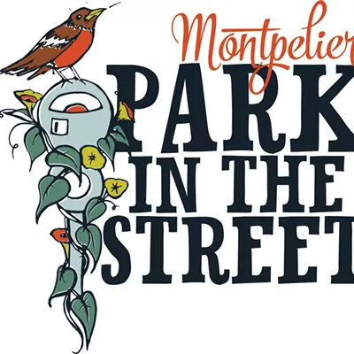 Image: Montpelier Parking Spaces Become Artful Micro-Parks