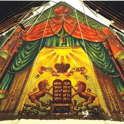 Image: Public Invited to View Burlington's Lost Shul Mural