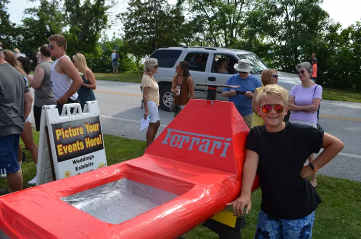 Image: Scenes from the North Hero Duct Tape Regatta