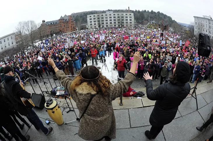 Image: Photos From the Women&rsquo;s March on Montpelier