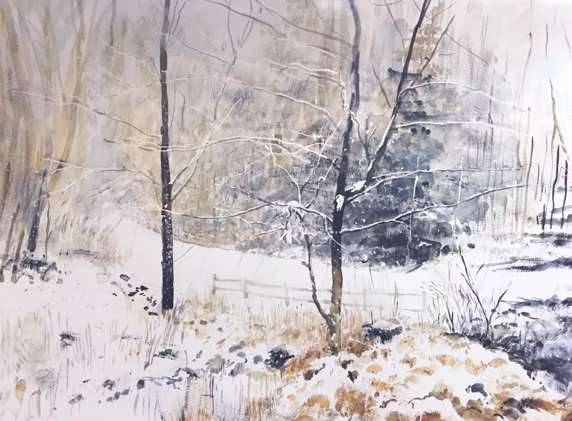 Painting by Nitja Brighenti