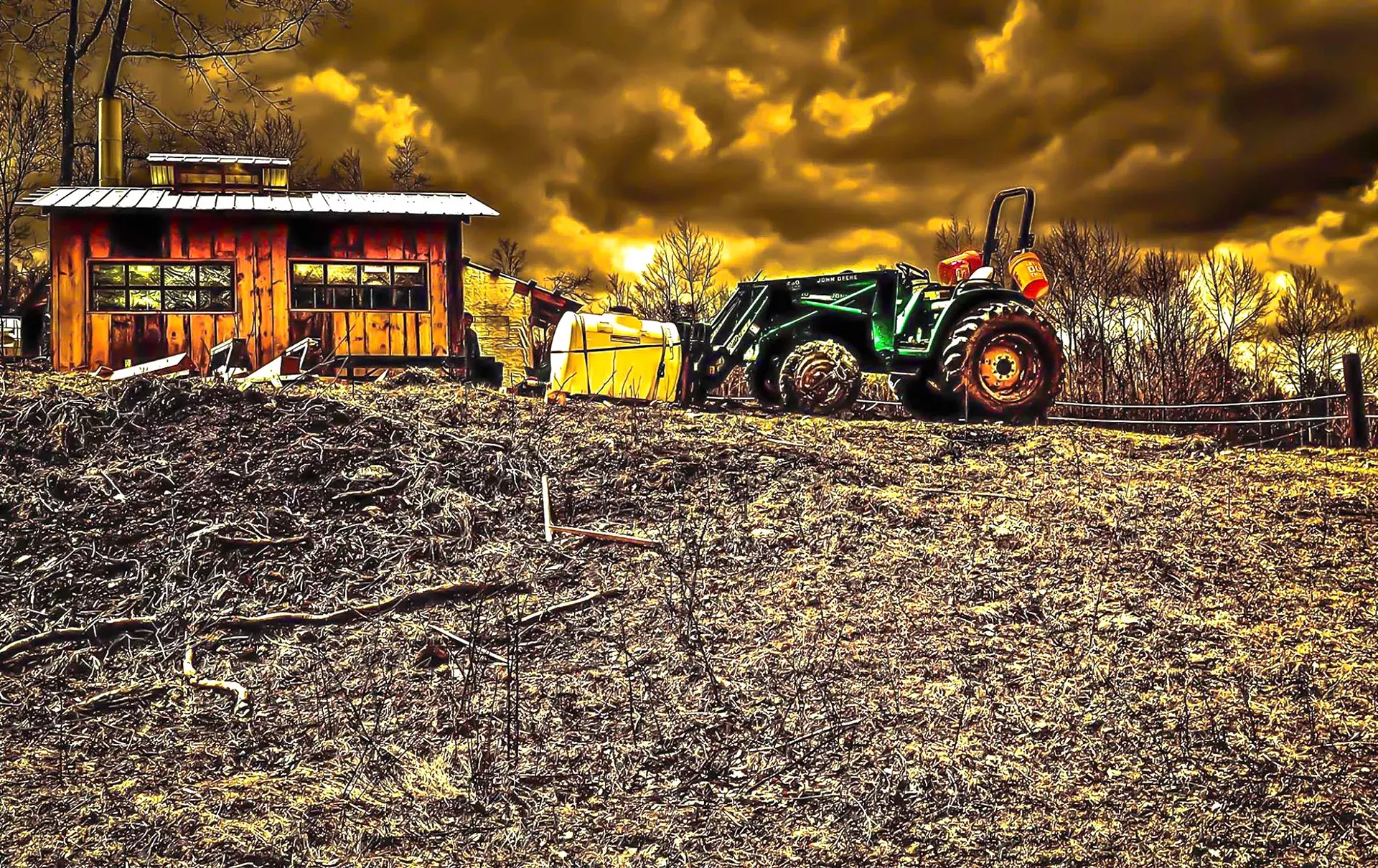 "Sugar Season on Royalton Hill" by Jeff Duffy
