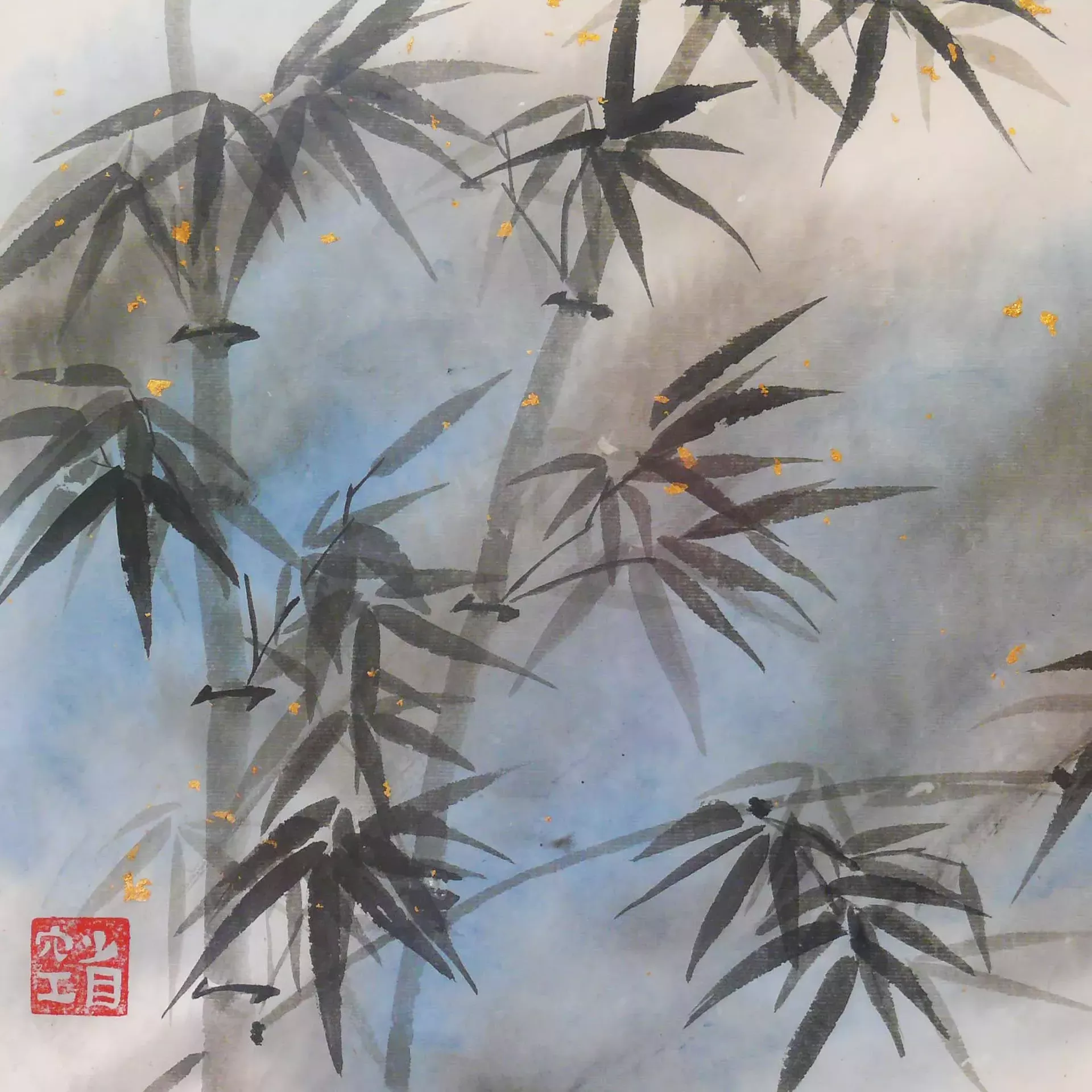 Painting by Ronda Stoll