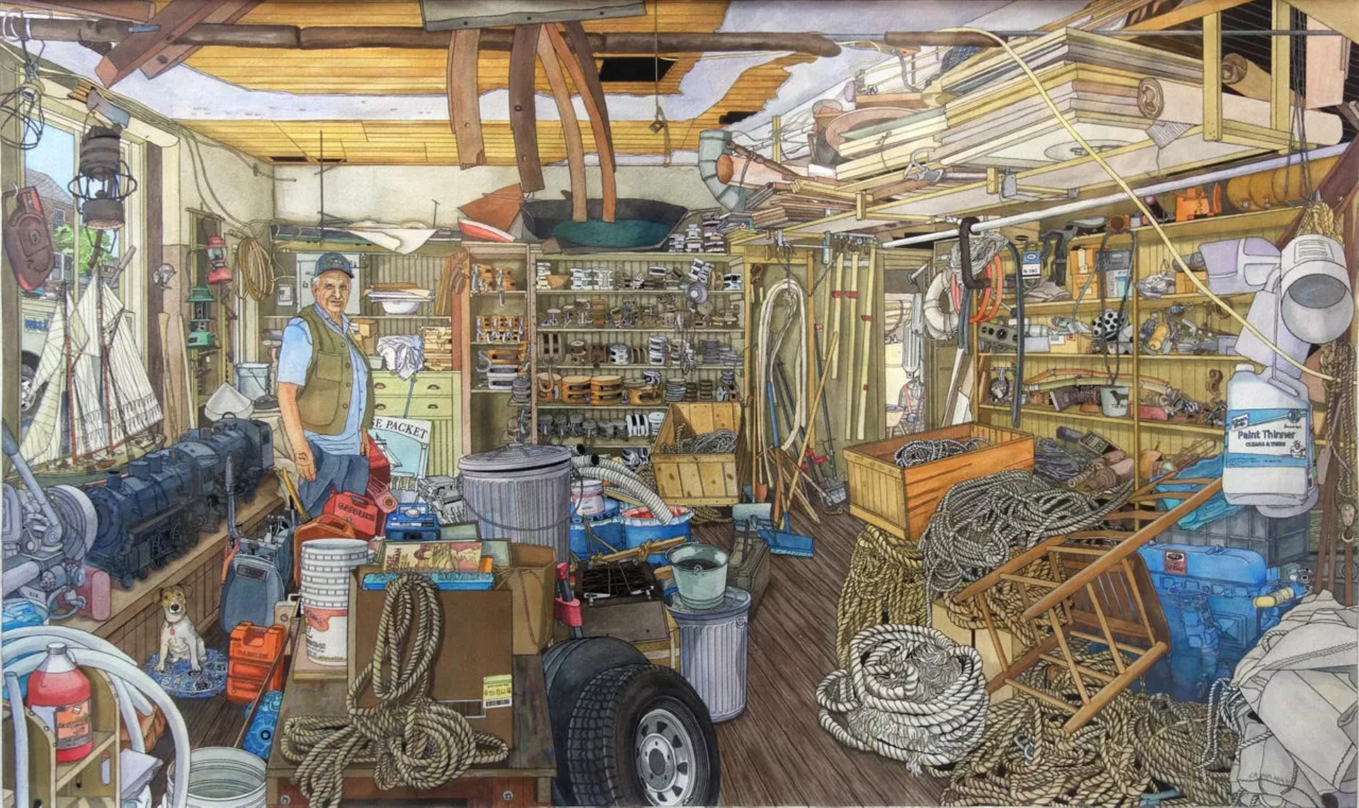 "Bob With Ropes" by Eleanor Lanahan