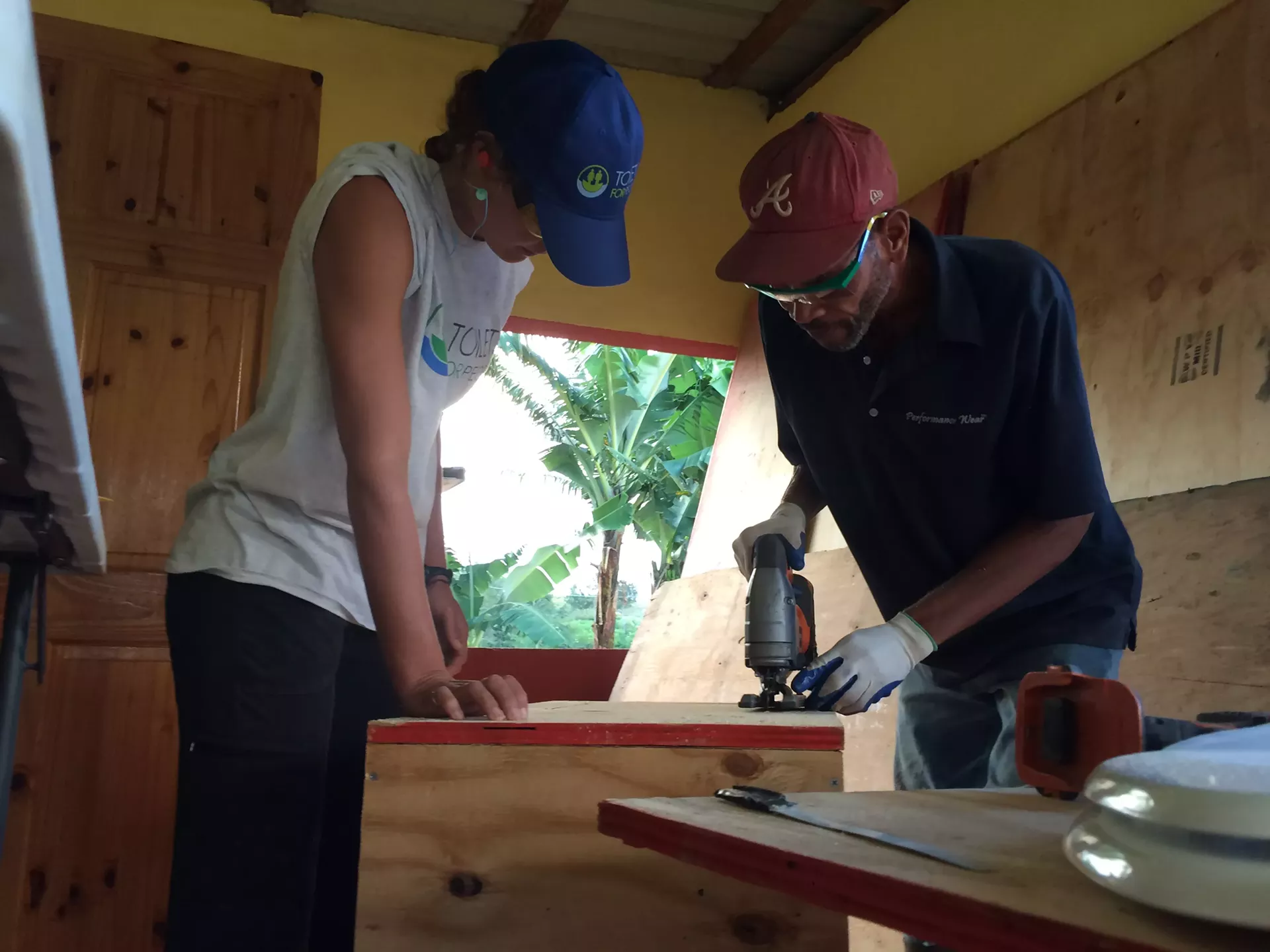 Constructing a composting toilet