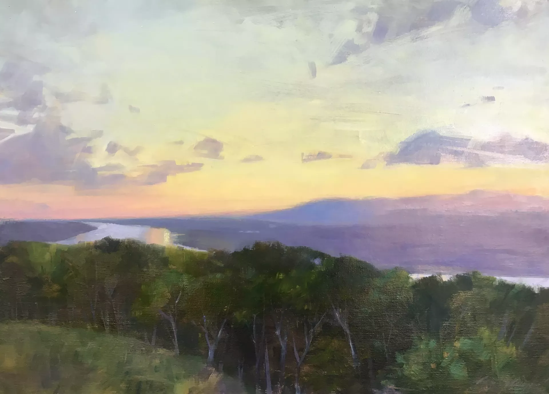 "Hudson Valley Twilight" by Elizabeth Allen