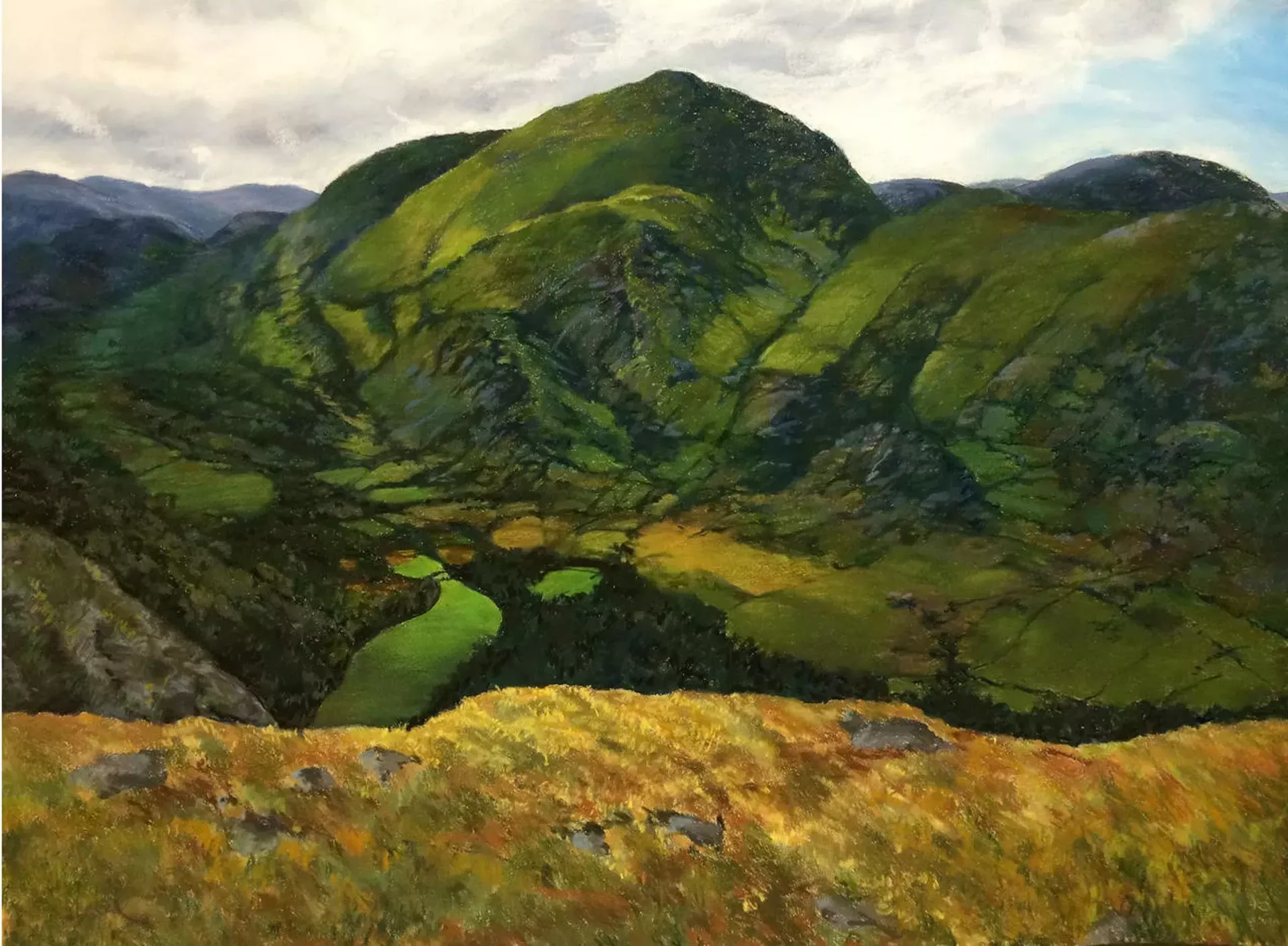 Painting by Gaal Shepherd