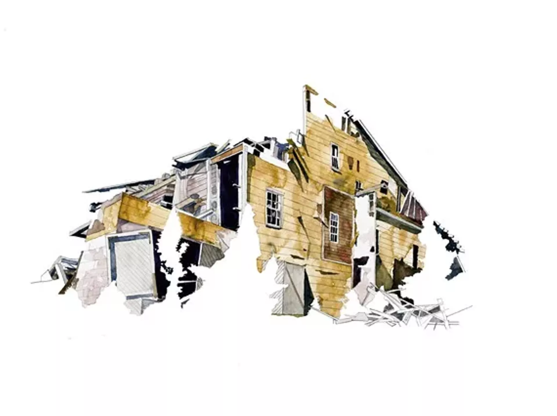 Painting by Tom Leytham