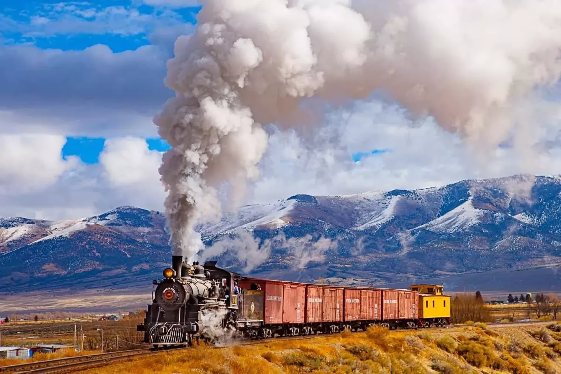 "Mountain Steamer," photograph by Ian Clark