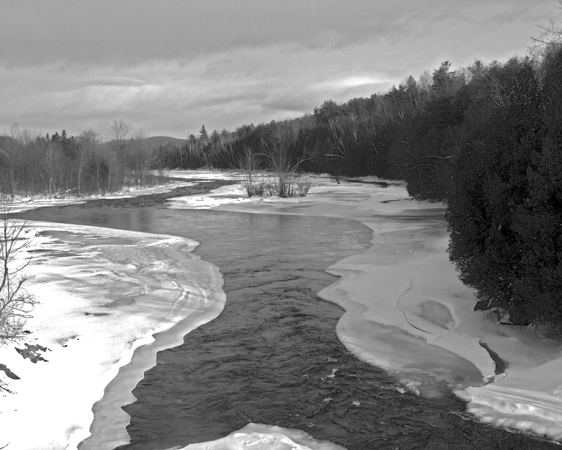 "Saranac at Redford" by Ron Nolland