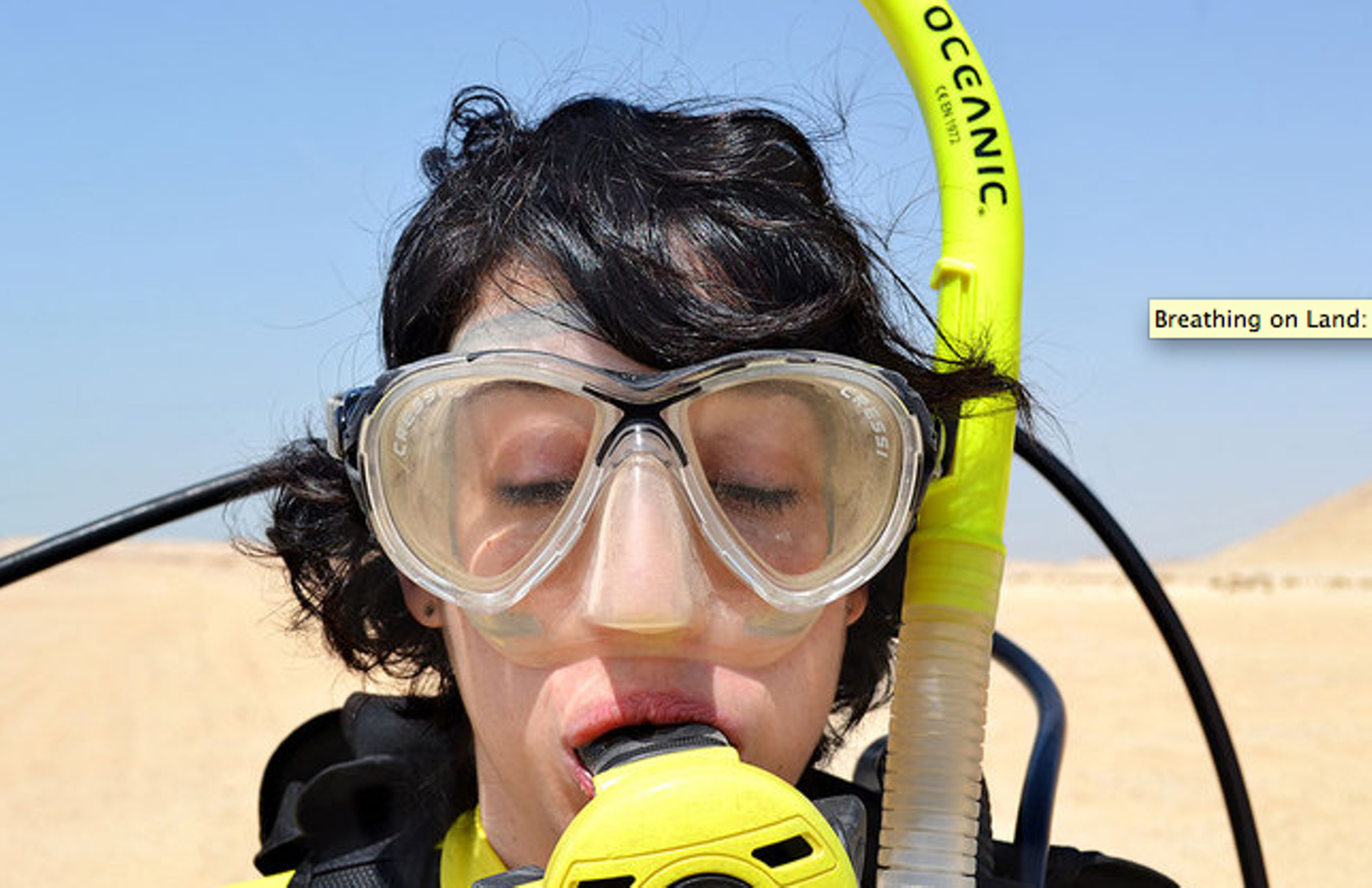 "Breathing on Land: Zekreet, Qatar IV" by Hope Ginsburg