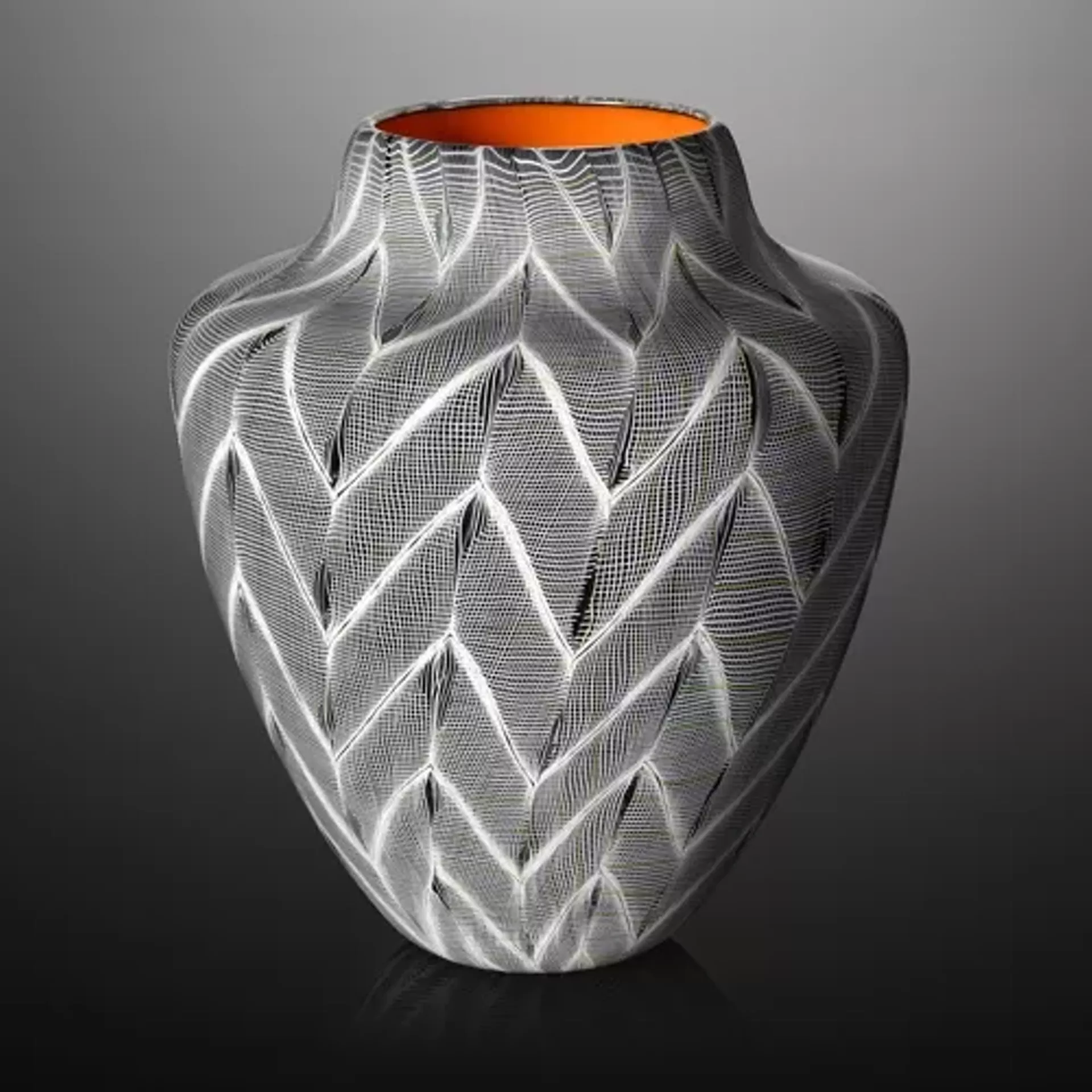 Glass vessel by Josh Bernbaum