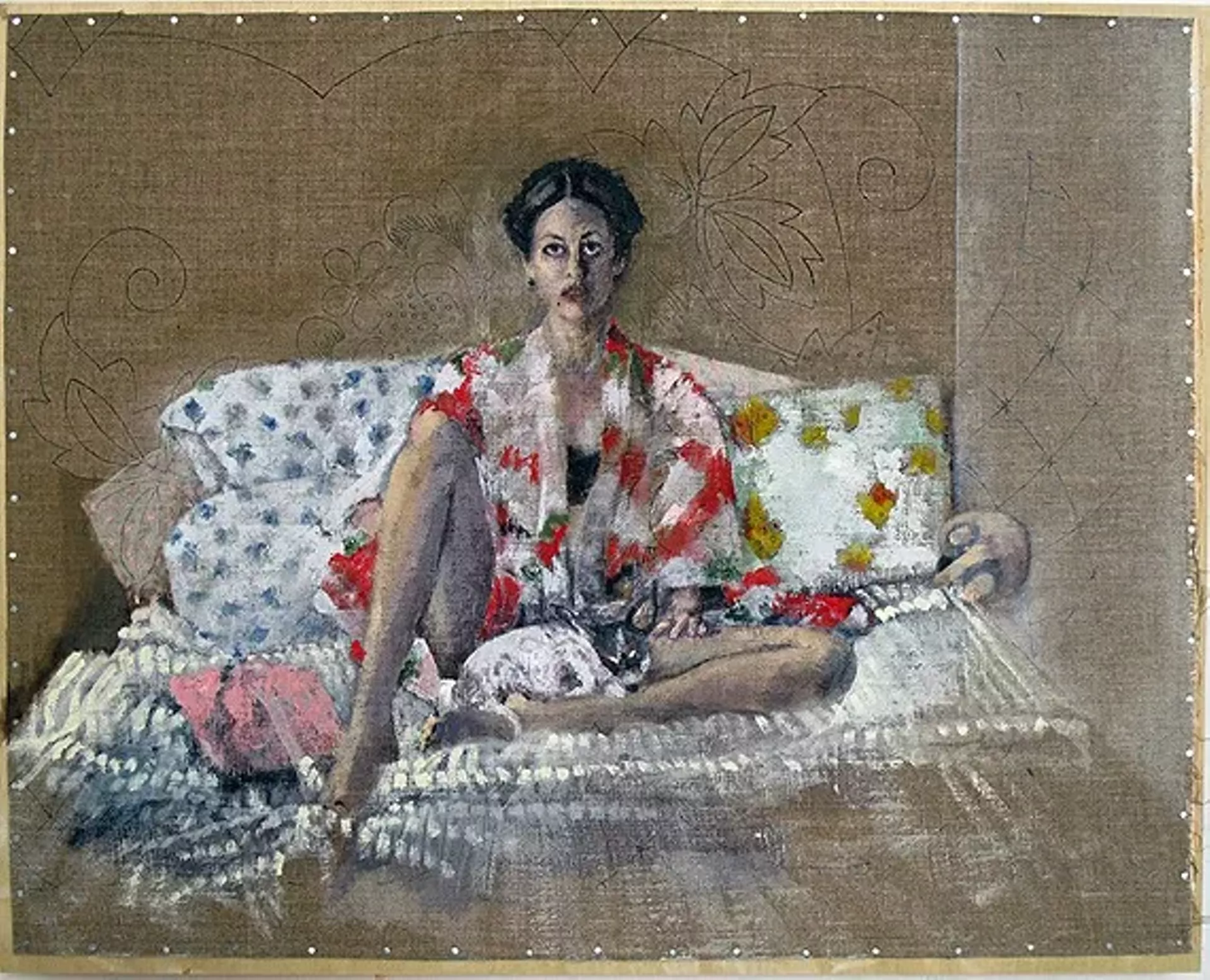 "Nadxi Last Summer," painting by Julia Shirar