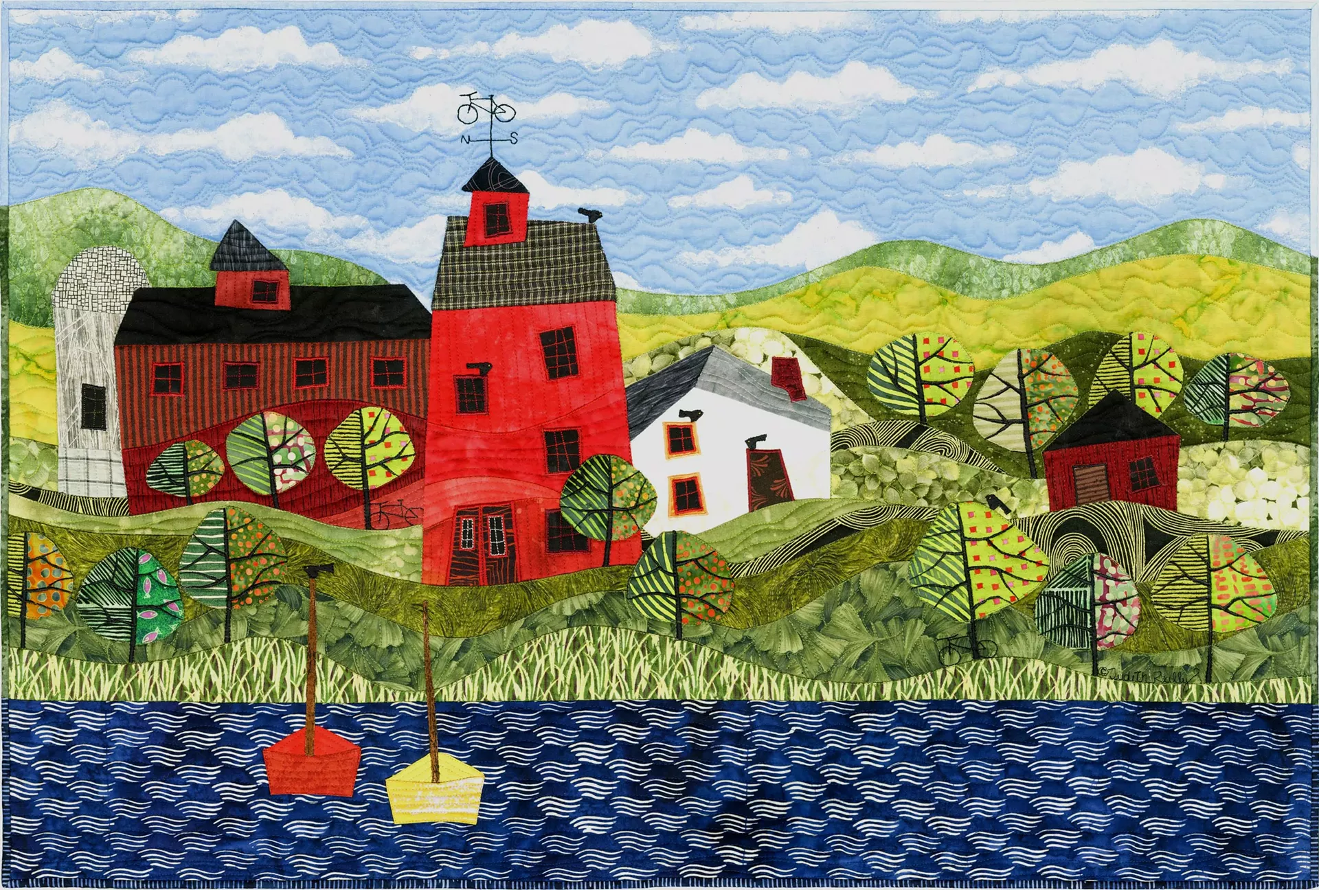 "Orchard by the Lake" by Judith Reilly