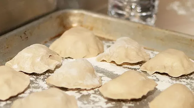 Image: Homemade Pierogis