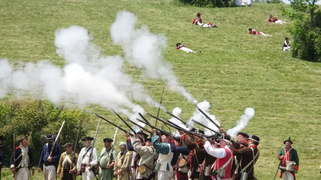 Image: Battle of Hubbardton Revolutionary War Weekend