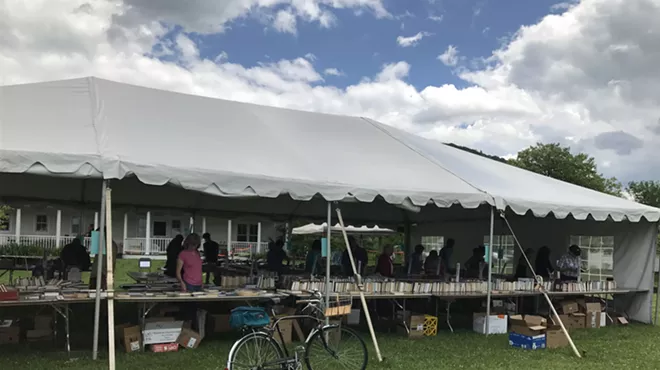 Image: Book Sale & Lunch