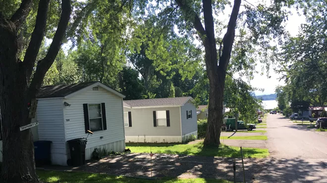 Image: Lakeview Mobile Home Park in Shelburne to Be Sold