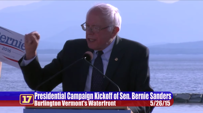 Image: Video: Bernie Sanders' Full Campaign Announcement