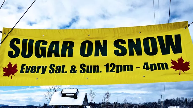 Image: Sugar-on-Snow Party