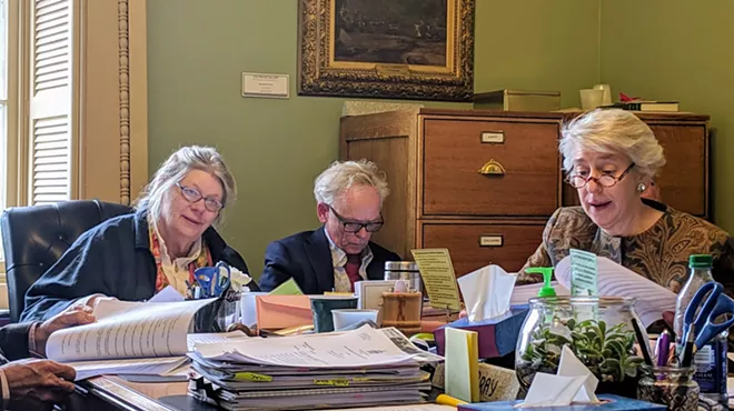 Image: House of Landlords: Property-Owning Senators Mull Tenant Protections