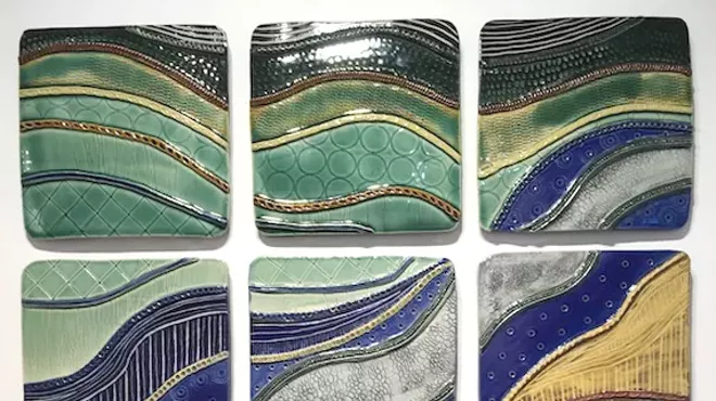Image: 'Tectonic Plates and Topographic Tiles'