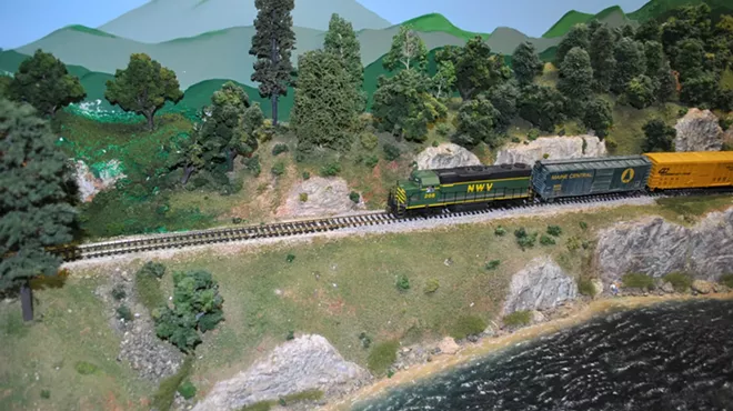 Image: Northwestern Vermont Model Railroad Open House