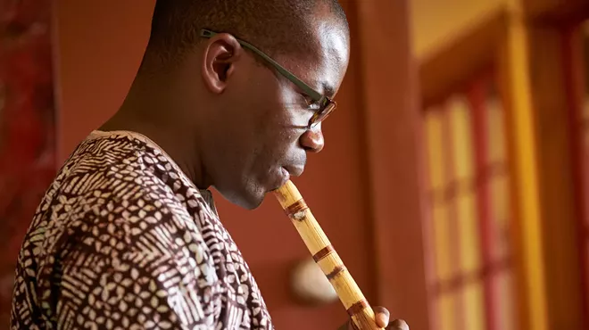 Image: 'Music as a Verb': Performance by Damascus Kafumbe