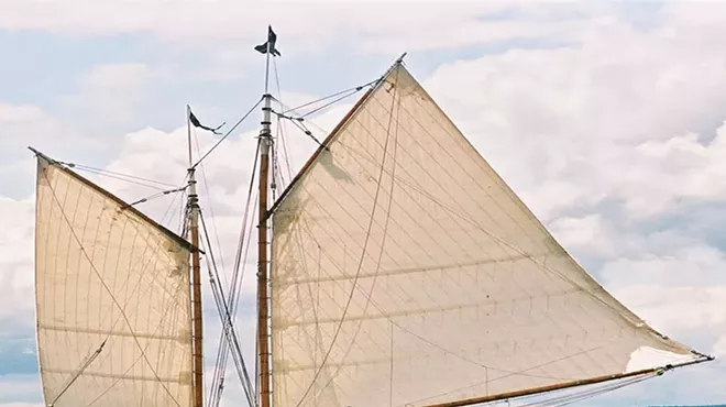 Image: Schooner Lois McClure Year of the Salmon Port Stop