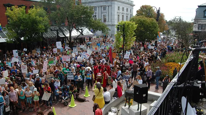 Image: Vermont Youths Join Massive Global Climate Protests